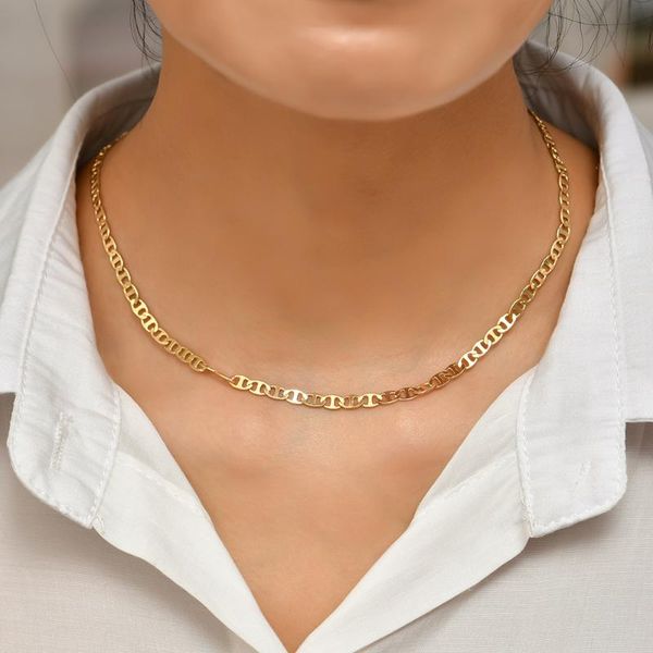 chains 2021 fashion geometric gold metal thin necklace for women link chokers collares jewelry gifts, Silver
chains 2021 fashion geometric gold metal thin necklace for women link chokers collares jewelry gifts, Silver