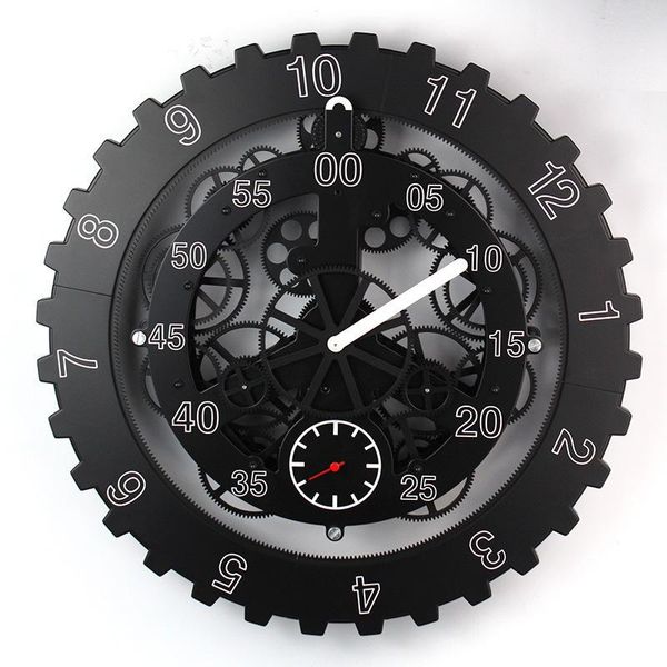 wall clocks 18 inch big metal clock gear mechanism european living room creative black gift ideas horloge home decoration fz521
wall clocks 18 inch big metal clock gear mechanism european living room creative black gift ideas horloge home decoration fz521