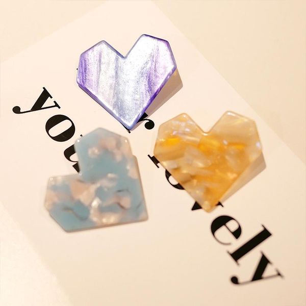 other shuangr 1 pcs cute arylic heart hair clips for women girls acetic crystal barrette stick shiny marble hairpin accessories, Golden;white
other shuangr 1 pcs cute arylic heart hair clips for women girls acetic crystal barrette stick shiny marble hairpin accessories, Golden;white