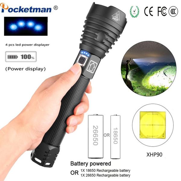 highest lumen xhp90 long-range led tactical zoom usb rechargeable torch xhp50 hand lamp 26650 18650 flash light
highest lumen xhp90 long-range led tactical zoom usb rechargeable torch xhp50 hand lamp 26650 18650 flash light