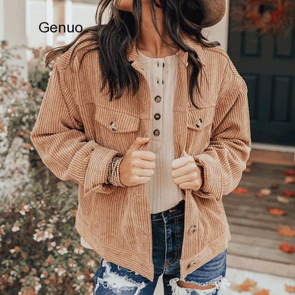 women's jackets harajuku corduroy women winter autumn coat plus size overcoats female casual solid color loose outwaer, Black;brown
women's jackets harajuku corduroy women winter autumn coat plus size overcoats female casual solid color loose outwaer, Black;brown