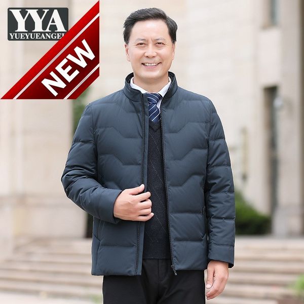 business casual mens down coat middle-aged winter thicken warm slim fit stand collar cold jacket solid short overcoat 4xl male, Black
business casual mens down coat middle-aged winter thicken warm slim fit stand collar cold jacket solid short overcoat 4xl male, Black