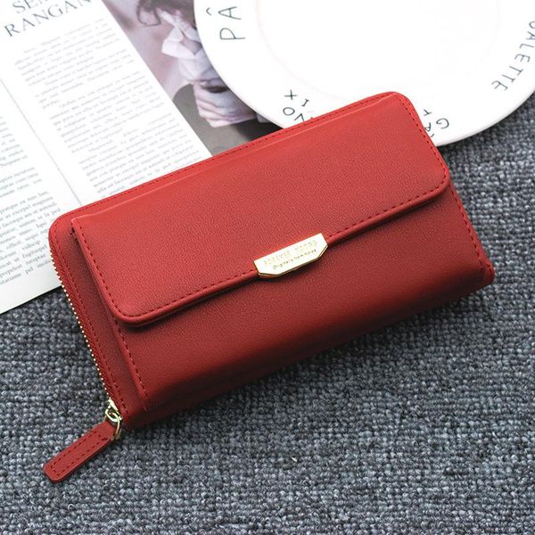 wallets 2021 korean version of the mobile phone bag ladies diagonal wild fashion horizontal shoulder purse multi-card clutch, Red;black
wallets 2021 korean version of the mobile phone bag ladies diagonal wild fashion horizontal shoulder purse multi-card clutch, Red;black