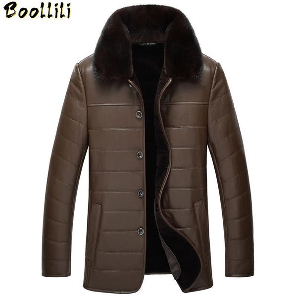 men's leather & faux boollili genuine jacket men autumn winter sheepskin coat wool lining real collar slim, Black
men's leather & faux boollili genuine jacket men autumn winter sheepskin coat wool lining real collar slim, Black