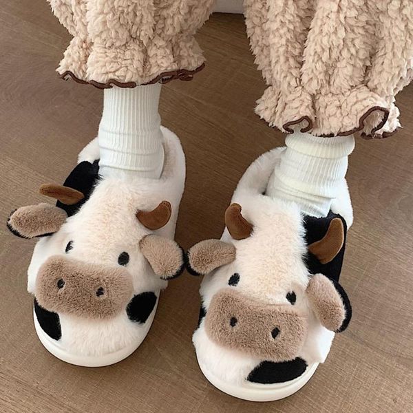 slippers women 2022 autumn winter soft indoor home bedroom with faux fur cute cow fluffy house kawaii zapatos mujer, Black
slippers women 2022 autumn winter soft indoor home bedroom with faux fur cute cow fluffy house kawaii zapatos mujer, Black
