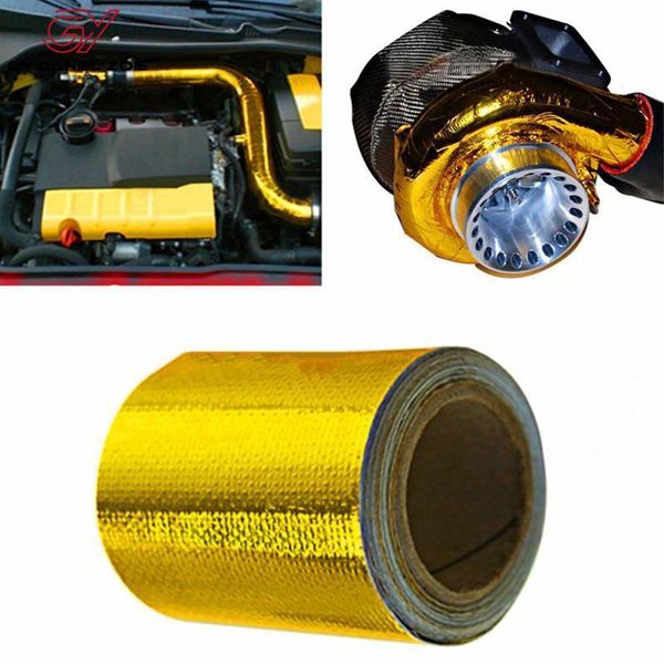 exhaust pipe aluminum foil reflect golden high-temperature wrap tape heat reflective adhesive backed roll 196.8in x1.968in
exhaust pipe aluminum foil reflect golden high-temperature wrap tape heat reflective adhesive backed roll 196.8in x1.968in