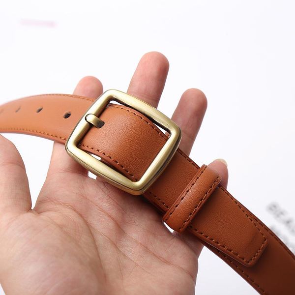 belts genuine leather women's belt fashion cow pure color pin buckle female decorated jeans ceinture femme luxe, Black;brown
belts genuine leather women's belt fashion cow pure color pin buckle female decorated jeans ceinture femme luxe, Black;brown