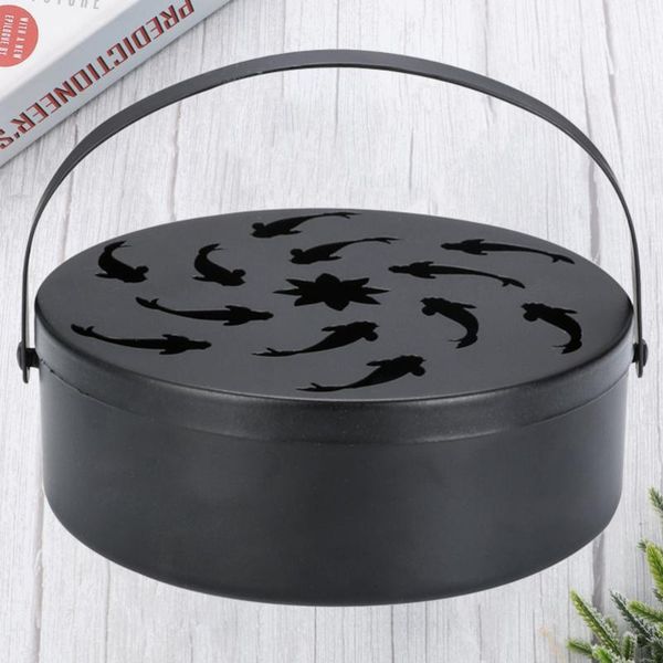 decorative objects & figurines 1 pc mosquito-repellent incense holder portable black iron mosquito burner rack for living room bedroom 
decorative objects & figurines 1 pc mosquito-repellent incense holder portable black iron mosquito burner rack for living room bedroom