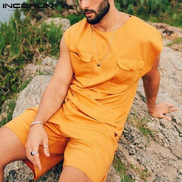 solid color sets streetwear mens tracksuit sleeveless pockets t shirts elastic waist shorts 2 pieces summer casual suits, Gray
solid color sets streetwear mens tracksuit sleeveless pockets t shirts elastic waist shorts 2 pieces summer casual suits, Gray