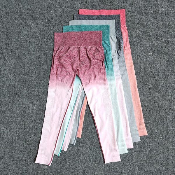 yoga outfit seamless women gym pants knitted sports clothes high waist stretchy exercise fitness leggings hip push up gradient
yoga outfit seamless women gym pants knitted sports clothes high waist stretchy exercise fitness leggings hip push up gradient