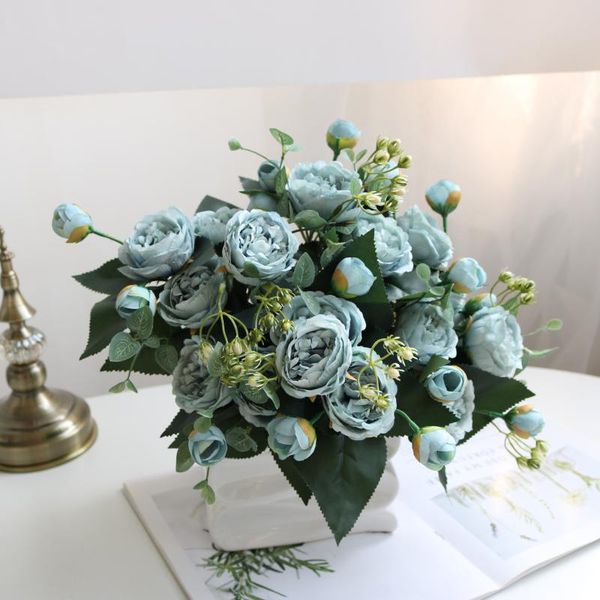 decorative flowers & wreaths 5 prongs 9 small peony rose tea wedding home decoration flower fall decor decorations
decorative flowers & wreaths 5 prongs 9 small peony rose tea wedding home decoration flower fall decor decorations
