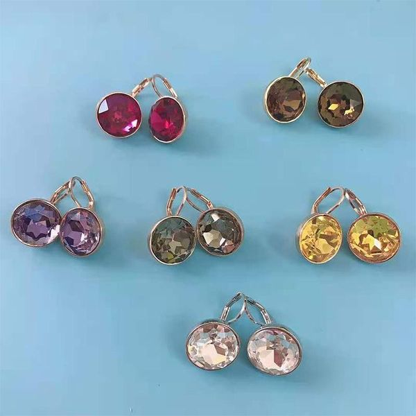 stud fashion jewelry swa bella pierced earrings colorful charming round crystal decoration women trendy romantic gifts, Golden;silver
stud fashion jewelry swa bella pierced earrings colorful charming round crystal decoration women trendy romantic gifts, Golden;silver