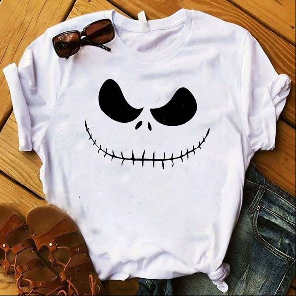 women lady t shirt halloween grimace print tshirt ladies short sleeve loose tee shirt women female clothes t shirt, White
women lady t shirt halloween grimace print tshirt ladies short sleeve loose tee shirt women female clothes t shirt, White