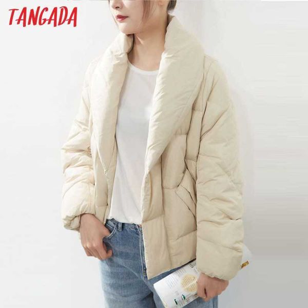 tangada women solid elegant turn down collar oversize parkas winter female designer coat overcoat atp5 210609, Black
tangada women solid elegant turn down collar oversize parkas winter female designer coat overcoat atp5 210609, Black