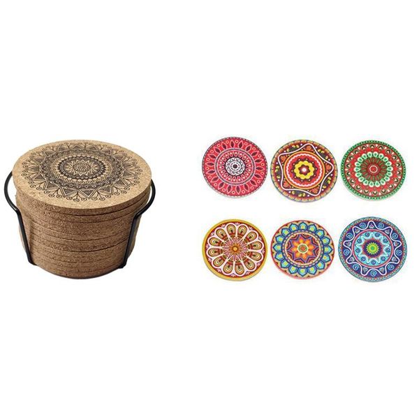 mats & pads round cork with bracket set coasters for glasses cups vases candles on your wood glass or stone dining table
mats & pads round cork with bracket set coasters for glasses cups vases candles on your wood glass or stone dining table