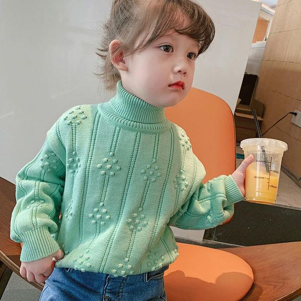 new knitting spring winter pullover turtleneck sweater girls kids children's warm thicken simplicity solid color clothing, Blue
new knitting spring winter pullover turtleneck sweater girls kids children's warm thicken simplicity solid color clothing, Blue