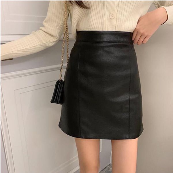skirts spring autumn 2021 womens fashion leather half-length a-line skirt blue short high waist bag hip woman, Black
skirts spring autumn 2021 womens fashion leather half-length a-line skirt blue short high waist bag hip woman, Black