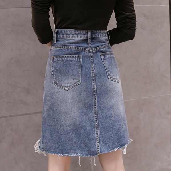 skirts irregular spring torn hole denim female skirt streetwear sweet the line catchy pencil jeans wrap s-xl xhk6, Black
skirts irregular spring torn hole denim female skirt streetwear sweet the line catchy pencil jeans wrap s-xl xhk6, Black