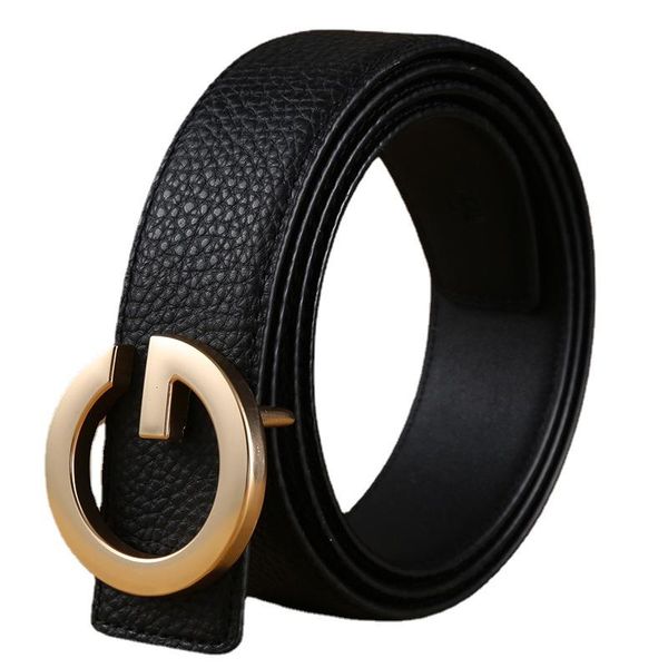 belts young men's casual lychee leather belt fashion trend alloy smooth g buckle for men luxury designer brand, Black;brown
belts young men's casual lychee leather belt fashion trend alloy smooth g buckle for men luxury designer brand, Black;brown