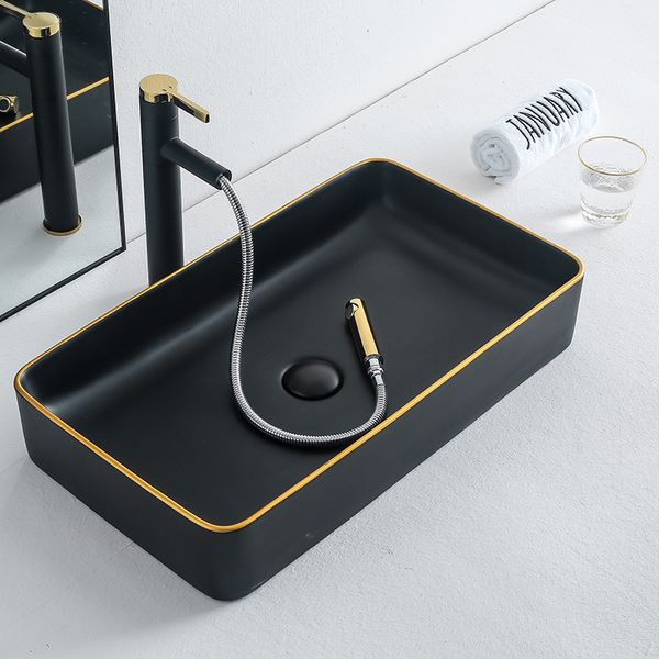 2021 new gold black sin ceramics above the counter sink accessories ship bathroom luxury antr
2021 new gold black sin ceramics above the counter sink accessories ship bathroom luxury antr