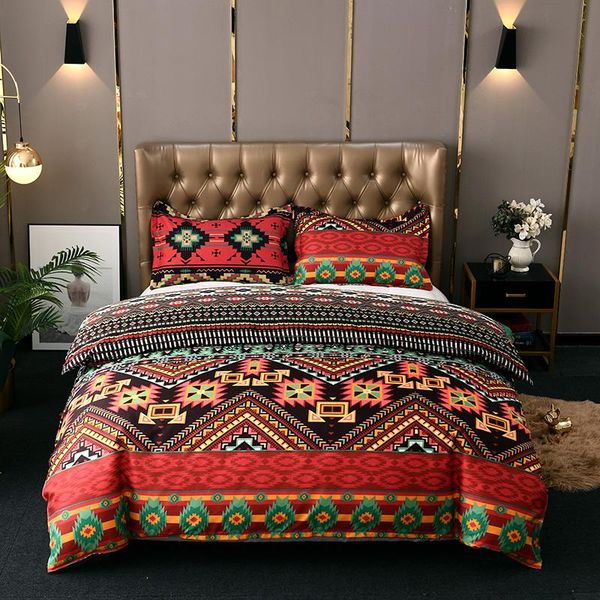 bohemian duvet cover set quilt coverwith pillowcases zipper closure home textile twin size
bohemian duvet cover set quilt coverwith pillowcases zipper closure home textile twin size