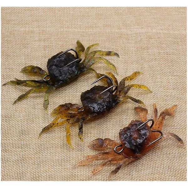 5pcs/lot 10cm 33.4g crab lead + pvc soft baits & lures 3 color mixed 10cm 33.4g fishing hooks pesca fishing tackle jllybs xmh_home
5pcs/lot 10cm 33.4g crab lead + pvc soft baits & lures 3 color mixed 10cm 33.4g fishing hooks pesca fishing tackle jllybs xmh_home
