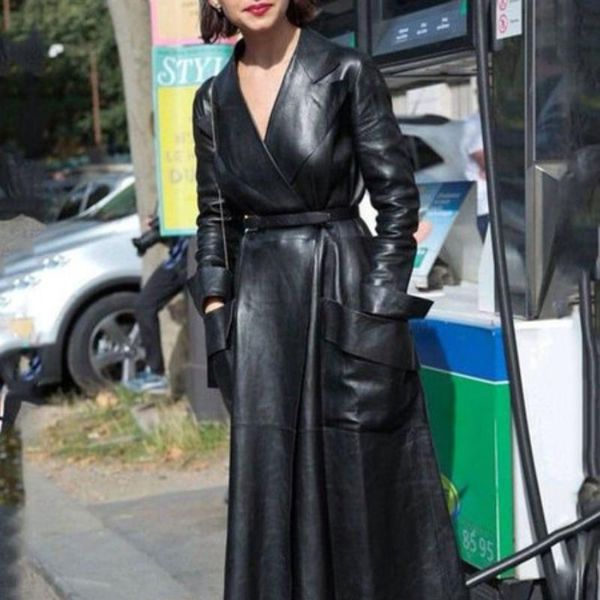 women's leather & faux spring autumn women plus size slim simple casual jackets temperament outerwear streetwear fashion overcoat, Black
women's leather & faux spring autumn women plus size slim simple casual jackets temperament outerwear streetwear fashion overcoat, Black