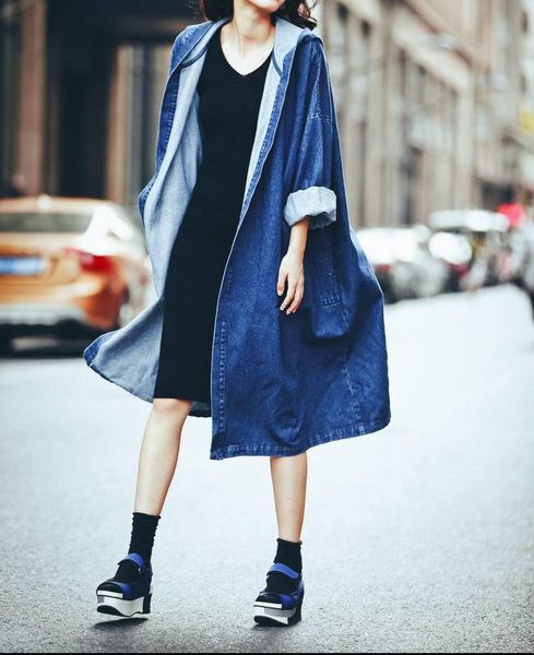 women's jackets autumn denim women coat fashion boyfriend style oversize casual streetwear mid-long plain dyed solid cardigan, Black;brown
women's jackets autumn denim women coat fashion boyfriend style oversize casual streetwear mid-long plain dyed solid cardigan, Black;brown
