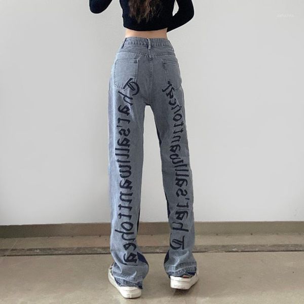 yiallen gothic letter embroidery fashion high waist solid color jeans women 2021 hip hop vintage chic washed denim pants women's, Blue
yiallen gothic letter embroidery fashion high waist solid color jeans women 2021 hip hop vintage chic washed denim pants women's, Blue