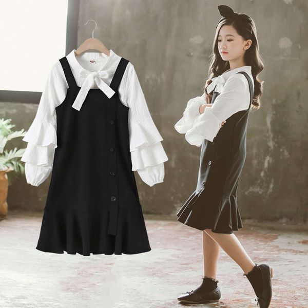 2021 girls' suit and autumn new middle school temperament strap skirt net red children's spring two piece set, White
2021 girls' suit and autumn new middle school temperament strap skirt net red children's spring two piece set, White