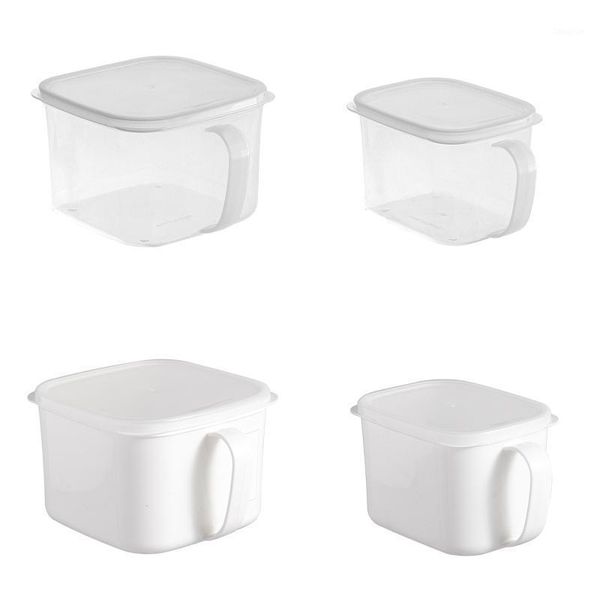 storage bottles & jars refrigerator transparent food box edible plastic material sealed grain container for with handle
storage bottles & jars refrigerator transparent food box edible plastic material sealed grain container for with handle