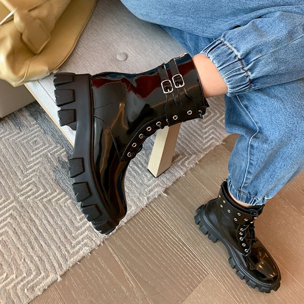 fashion boots female women shoes ankle 2021 autumn british wind genuine leather thick with short boots motorcycle martin shoes, Black
fashion boots female women shoes ankle 2021 autumn british wind genuine leather thick with short boots motorcycle martin shoes, Black