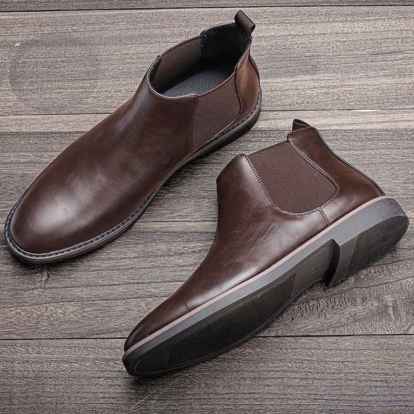 mens leather boots size 40-46 chelsea boots mens ankle boots brand handmadeshoes for men, Black
mens leather boots size 40-46 chelsea boots mens ankle boots brand handmadeshoes for men, Black