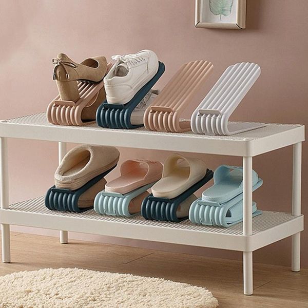 clothing & wardrobe storage creativity shoe rack double layer adjustable slippers sports shoes organizer box space saving closet holder
clothing & wardrobe storage creativity shoe rack double layer adjustable slippers sports shoes organizer box space saving closet holder