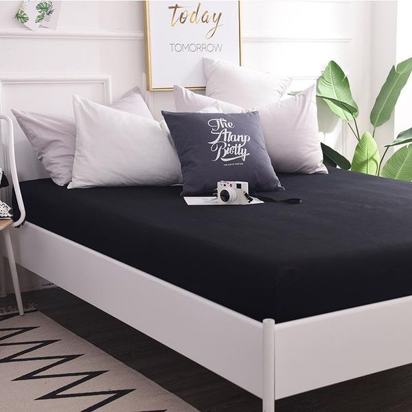 sheets & sets 100% cotton soft fabric solid color el fitted sheet with rubber mattress protective cover
sheets & sets 100% cotton soft fabric solid color el fitted sheet with rubber mattress protective cover