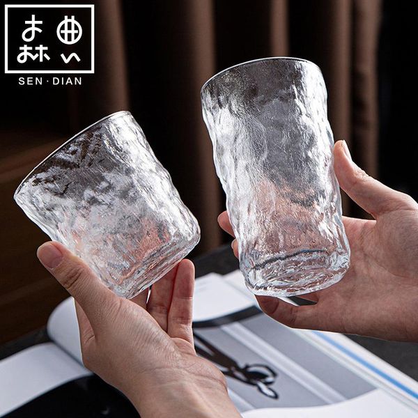 wine glasses sendian japanese style thickened glass frosted cup handmade craft 2021 office household kitchen tea accessories
wine glasses sendian japanese style thickened glass frosted cup handmade craft 2021 office household kitchen tea accessories