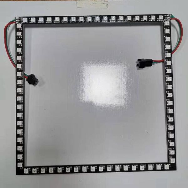 ws2812b led module, 18led/side, ws2812b rgb led strip, side length 20cm,pcb thickness 3mm, customized product
ws2812b led module, 18led/side, ws2812b rgb led strip, side length 20cm,pcb thickness 3mm, customized product