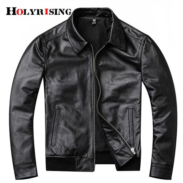 men's leather & faux 6xl men cowhide jacket classical motocycle jackets 100% natural calf skin moto man biker coat, Black
men's leather & faux 6xl men cowhide jacket classical motocycle jackets 100% natural calf skin moto man biker coat, Black