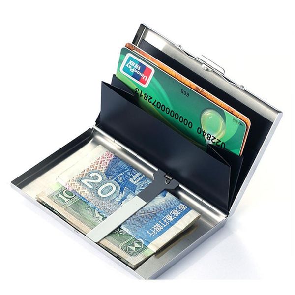 rfid stainless steel silver metal bank id card holder women men credit card cover business holders organizer purse coi jllalr
rfid stainless steel silver metal bank id card holder women men credit card cover business holders organizer purse coi jllalr