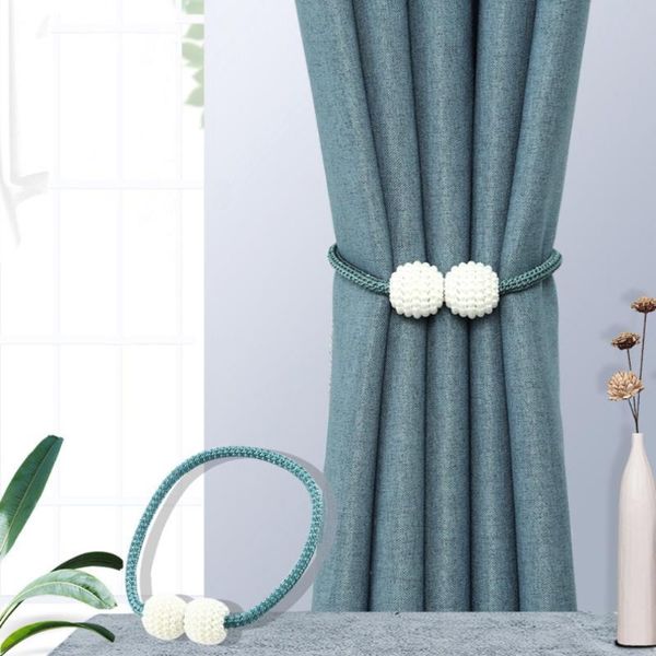 1pcs curtain tieback strap pearl magnetic curtain buckle strap clip magnetic holder home l decor
1pcs curtain tieback strap pearl magnetic curtain buckle strap clip magnetic holder home l decor