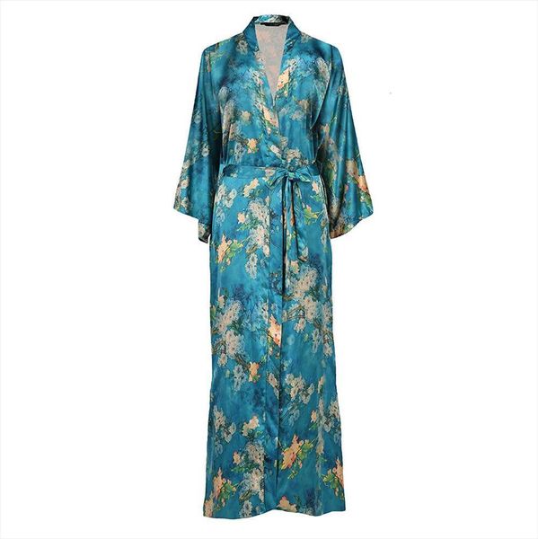 exquisite print flower kimono gown womens sleepwears wedding robe elegant ankle length sleepwear homewear casual soft bath plus size, Black;red
exquisite print flower kimono gown womens sleepwears wedding robe elegant ankle length sleepwear homewear casual soft bath plus size, Black;red