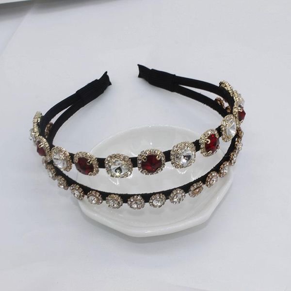 hair clips & barrettes 2021 double row headbands full crystal crown color tiara princess bridal jewelry for women party wedding accessories, Golden;silver
hair clips & barrettes 2021 double row headbands full crystal crown color tiara princess bridal jewelry for women party wedding accessories, Golden;silver