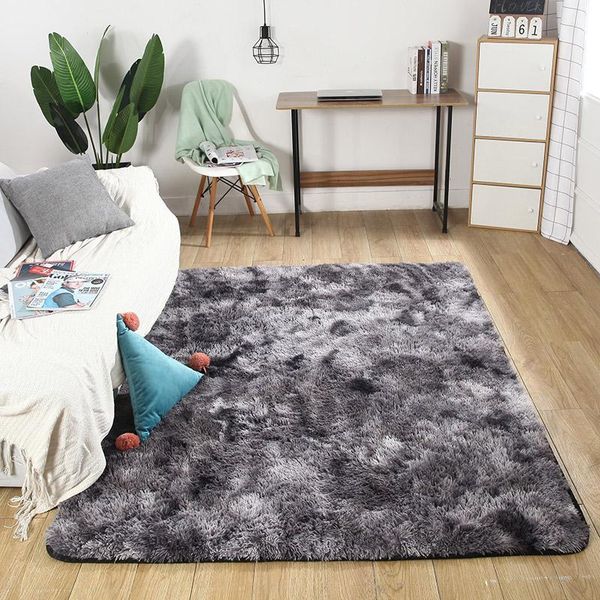 fluffy carpet soft plush floor mat non-slip mats carpets for living room bedroom kids room carpet rugs