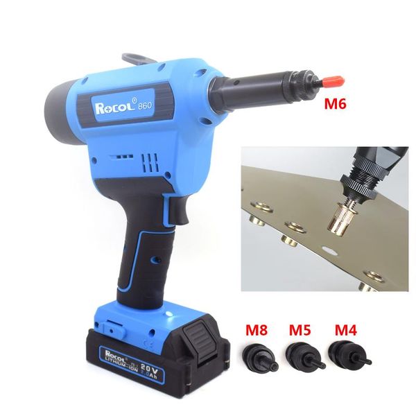 pneumatic tools electric rivet gun power riveting tool automatic pull set riveter nut m3-m12 capacity steel aluminum charger battery
pneumatic tools electric rivet gun power riveting tool automatic pull set riveter nut m3-m12 capacity steel aluminum charger battery