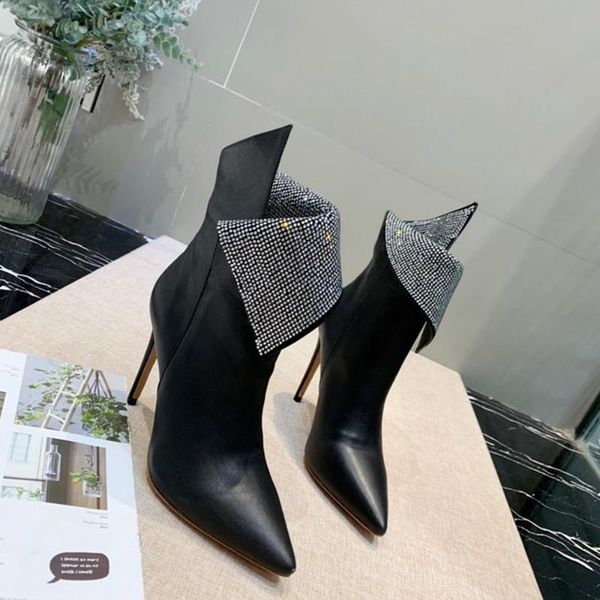 boots junetxin brand designer genuine leather women pointed toe super high heel thin pumps autumn winter slip-up shoes, Black
boots junetxin brand designer genuine leather women pointed toe super high heel thin pumps autumn winter slip-up shoes, Black