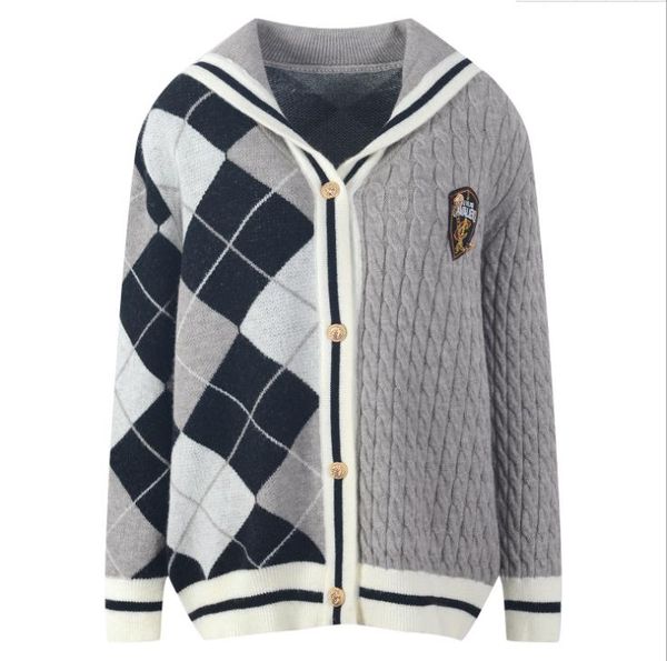 830 2021 runway autumn brand same style sweater long sleeve crew neck gray fashion womens clothes womens mingmei, White;black
830 2021 runway autumn brand same style sweater long sleeve crew neck gray fashion womens clothes womens mingmei, White;black