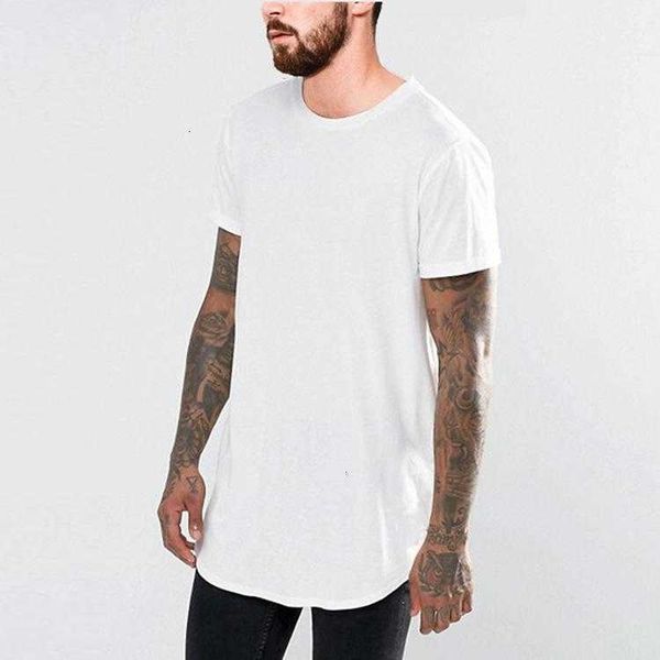 men's t-shirts 19ss summer t shirt men black white long short sleeved curved longline 1nau, White;black
men's t-shirts 19ss summer t shirt men black white long short sleeved curved longline 1nau, White;black