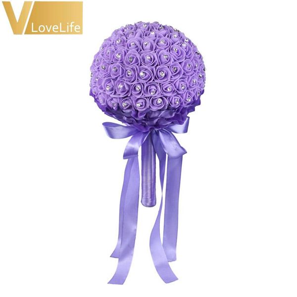 21cm x 33cm wedding bridal bouquet artificial rose flower rhinestone bridal foam flower wedding party decorations
21cm x 33cm wedding bridal bouquet artificial rose flower rhinestone bridal foam flower wedding party decorations
