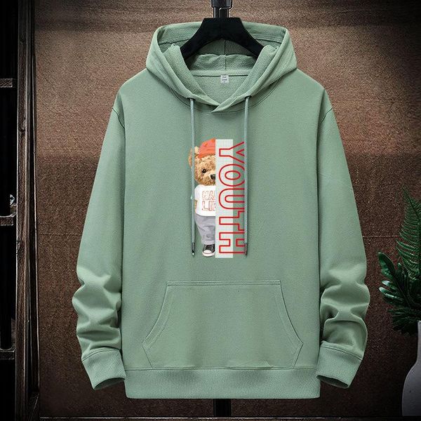 men's hoodies & sweatshirts fashion anime bear print hoodie spring autumn thin cotton youth pullover street casual hoody male coats, Black
men's hoodies & sweatshirts fashion anime bear print hoodie spring autumn thin cotton youth pullover street casual hoody male coats, Black