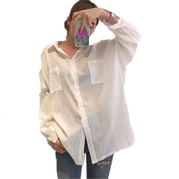 autumn women in manner white cotton female bluse style boyfriend oversize long turn-down collar loose shirts o111 n78y, White;black
autumn women in manner white cotton female bluse style boyfriend oversize long turn-down collar loose shirts o111 n78y, White;black